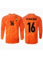 Frankreich Mike Maignan #16 Torwart Auswärtstrikot EM 2024 Langarm